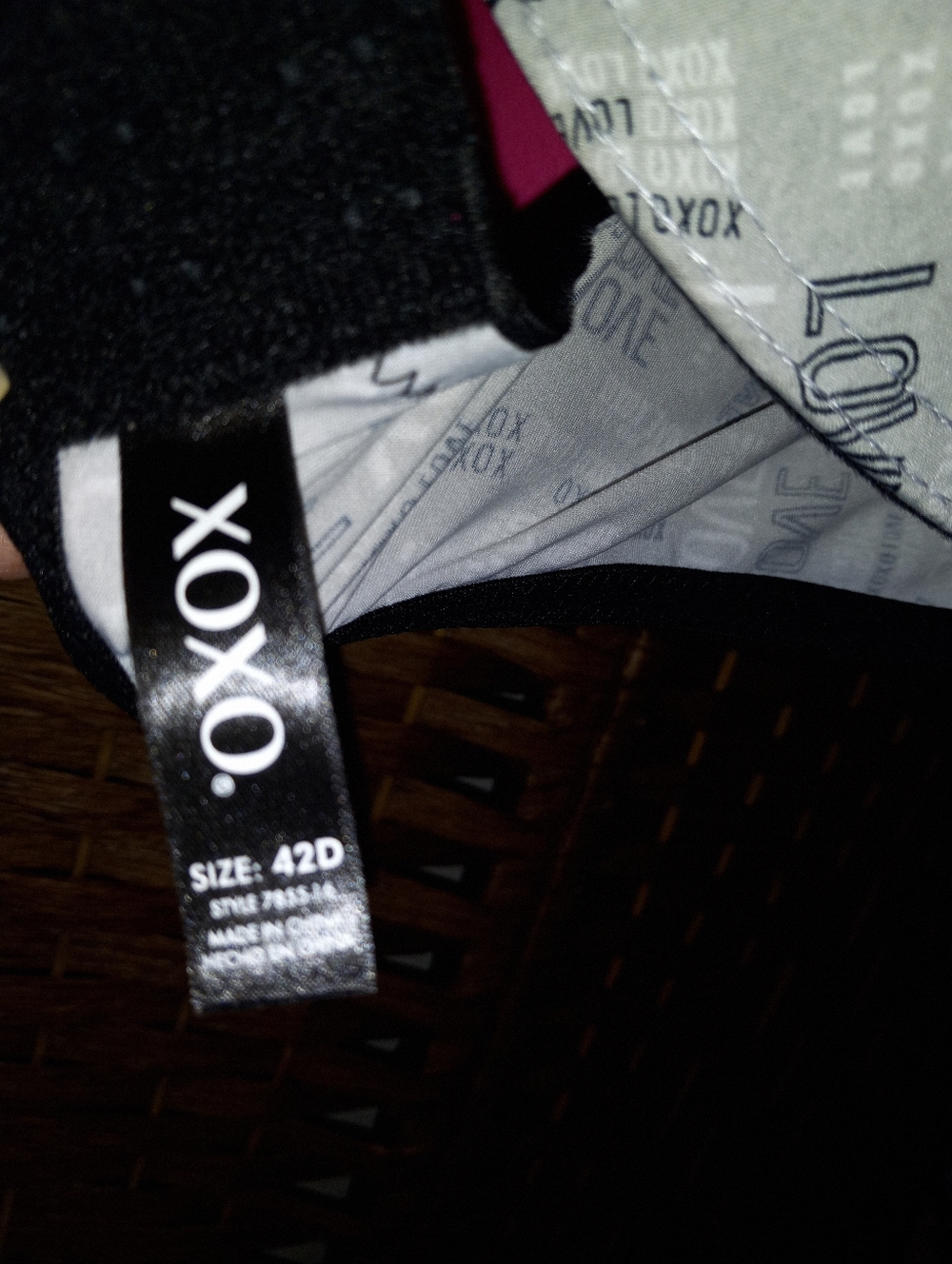 XOXO 3 Pack Push Up Bras 42D - Picture 8 of 11